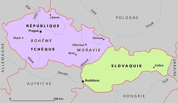 République tchèque et Slovaquie